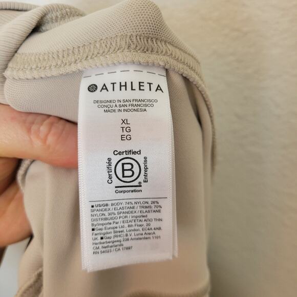 🚨NEW ATHLETA Venice High Rise Jogger In Abalone Cream Pockets Athleisure Sz XL - Picture 12 of 15